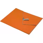 Pieter niezwykle lekki i szybko schnący ręcznik o wymiarach 100x180 cm z certyfikatem GRS, pomarańczowy