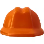 Kolt brelok do kluczy z materiałów z recyklingu w kształcie kasku, pomarańczowy