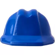 Kolt brelok do kluczy z materiałów z recyklingu w kształcie kasku, niebieski