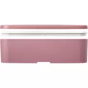MIYO Renew jednoczęściowy lunchbox, różowy, biały
