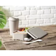 MIYO Renew jednoczęściowy lunchbox, szary, biały