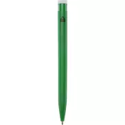 Unix długopis z tworzyw sztucznych pochodzących z recyklingu, zielony