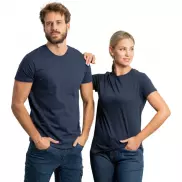 Atomic koszulka unisex z krótkim rękawem, 4xl, niebieski
