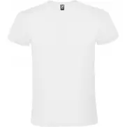 Atomic koszulka unisex z krótkim rękawem, 2xl, biały
