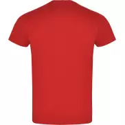 Atomic koszulka unisex z krótkim rękawem, 2xl, czerwony
