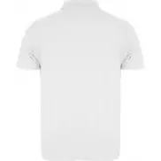 Austral koszulka polo unisex z krótkim rękawem, l, biały