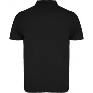 Austral koszulka polo unisex z krótkim rękawem, m, czarny