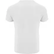 Bahrain sportowa koszulka męska z krótkim rękawem, l, biały