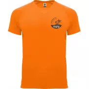 Bahrain sportowa koszulka męska z krótkim rękawem, l, pomarańczowy