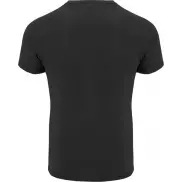 Bahrain sportowa koszulka męska z krótkim rękawem, 4xl, czarny