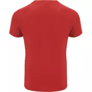 Bahrain sportowa koszulka męska z krótkim rękawem, l, czerwony