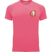 Bahrain sportowa koszulka męska z krótkim rękawem, 2xl, różowy