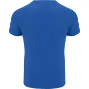 Bahrain sportowa koszulka męska z krótkim rękawem, l, niebieski