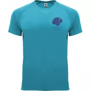 Bahrain sportowa koszulka męska z krótkim rękawem, 2xl, niebieski