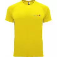Bahrain sportowa koszulka dziecięca z krótkim rękawem, 4, żółty