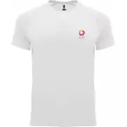Bahrain sportowa koszulka dziecięca z krótkim rękawem, 8, biały