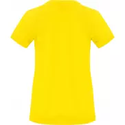 Bahrain sportowa koszulka damska z krótkim rękawem, xl, żółty