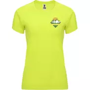Bahrain sportowa koszulka damska z krótkim rękawem, l, żółty