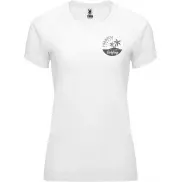 Bahrain sportowa koszulka damska z krótkim rękawem, m, biały