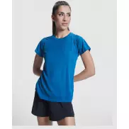 Bahrain sportowa koszulka damska z krótkim rękawem, xl, fioletowy