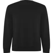 Batian bluza unisex z okrągłym dekoltem, 3xl, czarny