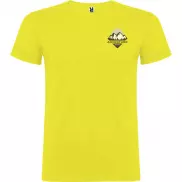 Beagle koszulka męska z krótkim rękawem, s, żółty