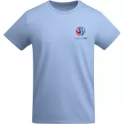 Breda koszulka męska z krótkim rękawem, xl, niebieski