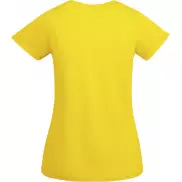 Breda koszulka damska z krótkim rękawem, 2xl, żółty