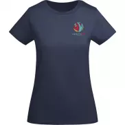 Breda koszulka damska z krótkim rękawem, 2xl, niebieski