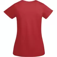 Breda koszulka damska z krótkim rękawem, 2xl, czerwony