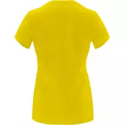 Capri koszulka damska z krótkim rękawem, m, żółty