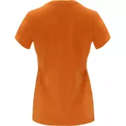 Capri koszulka damska z krótkim rękawem, s, pomarańczowy