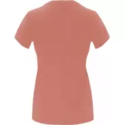 Capri koszulka damska z krótkim rękawem, 3xl, pomarańczowy