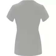 Capri koszulka damska z krótkim rękawem, 2xl, szary