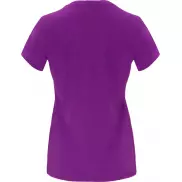 Capri koszulka damska z krótkim rękawem, s, fioletowy