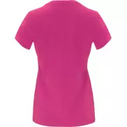 Capri koszulka damska z krótkim rękawem, 2xl, różowy
