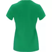 Capri koszulka damska z krótkim rękawem, 3xl, zielony