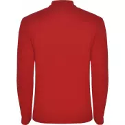 Estrella koszulka męska polo z długim rękawem, 2xl, czerwony