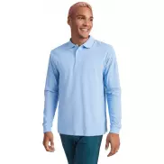 Estrella koszulka męska polo z długim rękawem, 3xl, niebieski