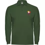 Estrella koszulka męska polo z długim rękawem, 2xl, zielony