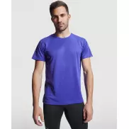 Imola sportowa koszulka męska z krótkim rękawem, xl, niebieski
