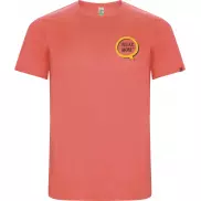 Imola sportowa koszulka męska z krótkim rękawem, 2xl, czerwony