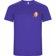 Imola sportowa koszulka męska z krótkim rękawem, s, fioletowy