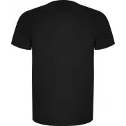 Imola sportowa koszulka męska z krótkim rękawem, 2xl, czarny