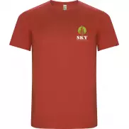 Imola sportowa koszulka męska z krótkim rękawem, 2xl, czerwony