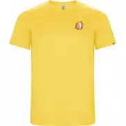 Imola sportowa koszulka dziecięca z krótkim rękawem, 4, żółty