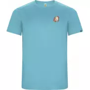 Imola sportowa koszulka dziecięca z krótkim rękawem, 8, niebieski