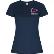 Imola sportowa koszulka damska z krótkim rękawem, 2xl, niebieski
