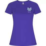 Imola sportowa koszulka damska z krótkim rękawem, l, fioletowy
