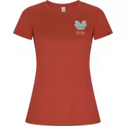 Imola sportowa koszulka damska z krótkim rękawem, 2xl, czerwony